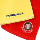 社名やロゴを刺繍したオリジナルタオルを1点から作成可能!