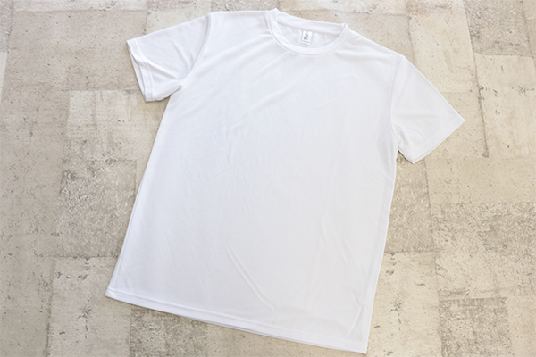 遂に完成『再生ポリエステル100％使用 環境に配慮した新しいTシャツ』