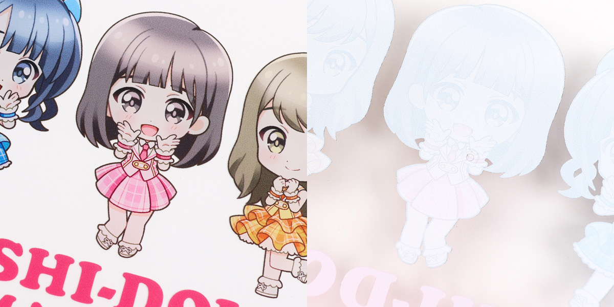 表面プリントアップ＋裏面プリントアップ横並び