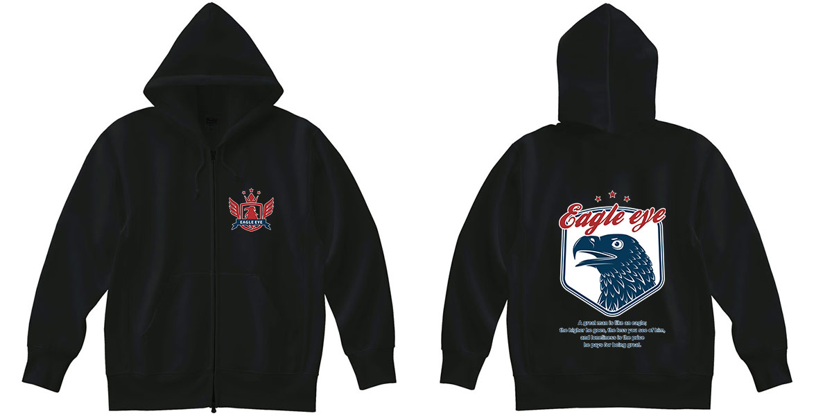 商品平置き写真プリントあり　2種横並び