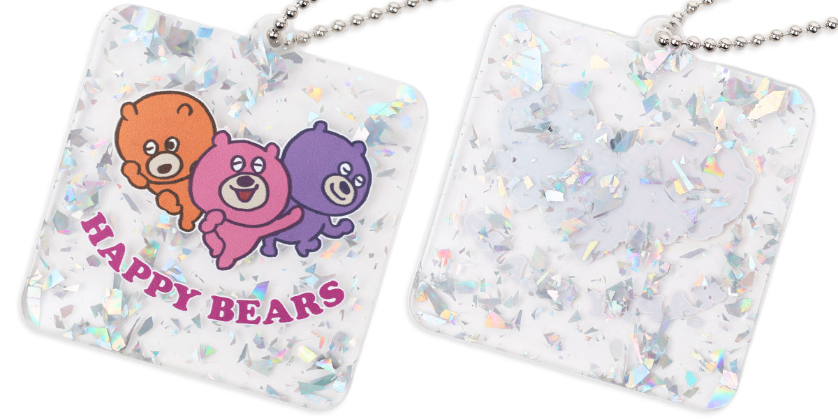 プリント部分の表と裏面アップ