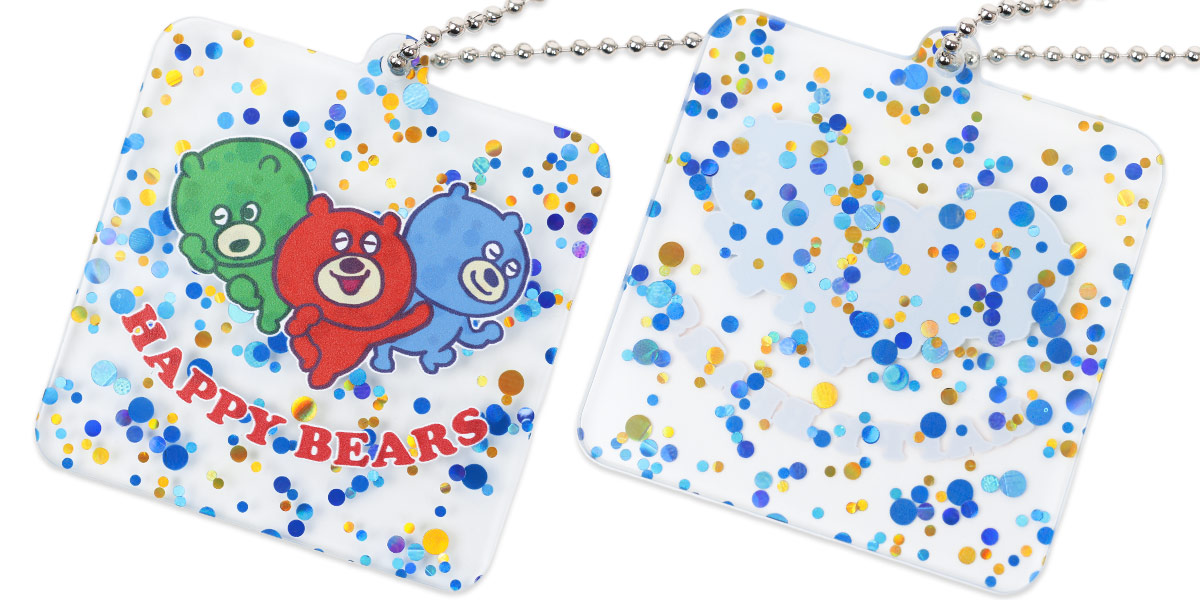 プリント部分の表と裏面アップ