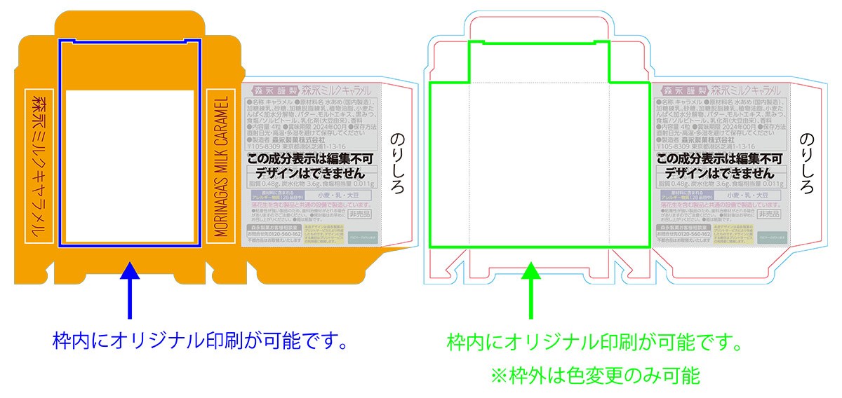 テンプレ横並び