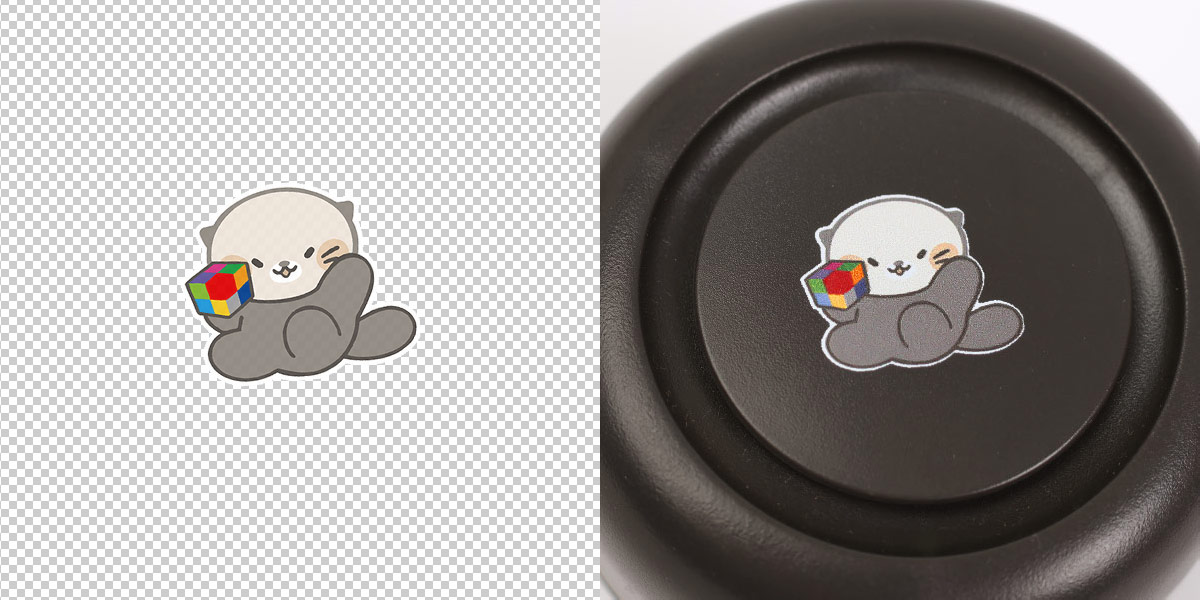 商品平置き写真プリントアップ　UVデータ比較