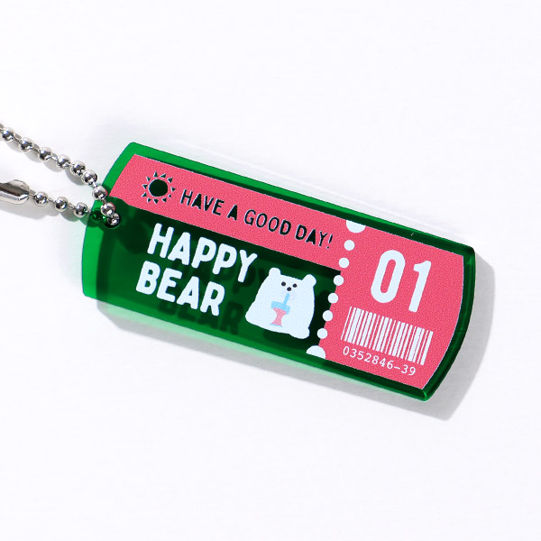 Tomo グク アクリルキーホルダー ストロータグ Tomo グク