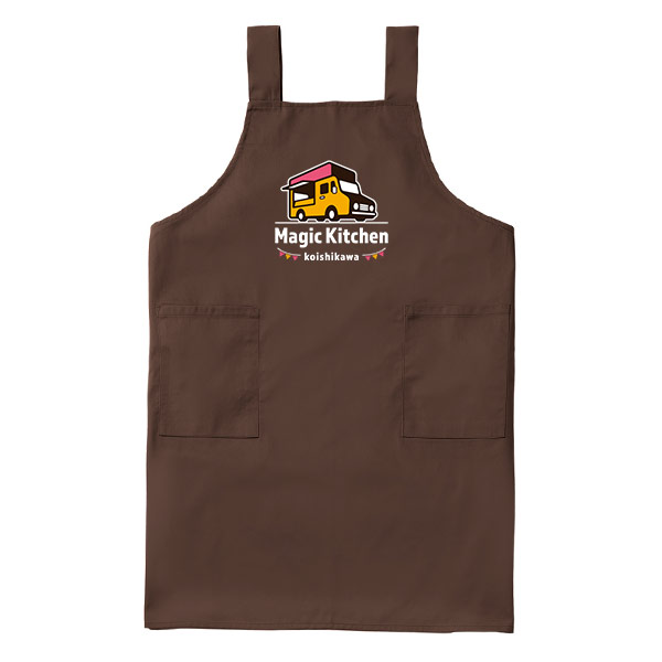 D-FACTORY H型エプロン | オリジナル D-FACTORY H型エプロンのプリント