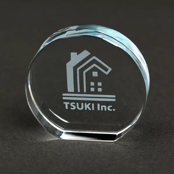 サンドブラスト ペーパーウエイト（縦型）