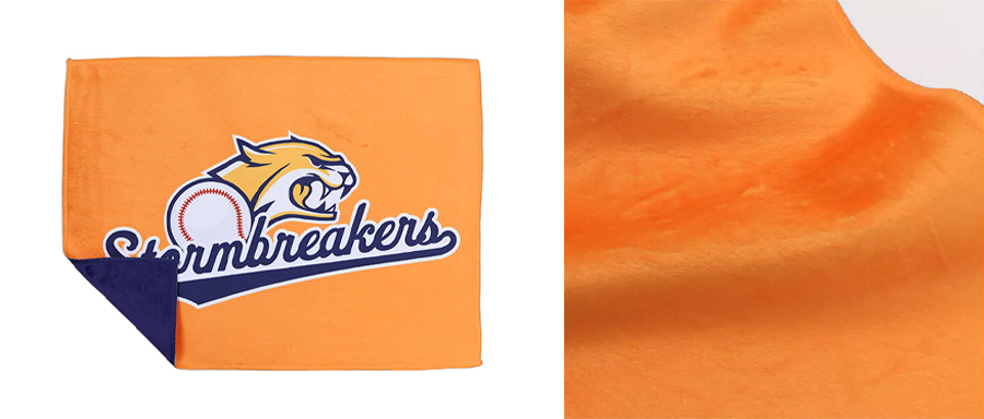 コメント入りオリジナルタオルのデザイン例