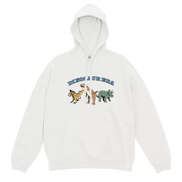 United Athle 10.0oz ビッグシルエット スウェット プルオーバー パーカー(裏パイル)のデザイン合成イメージ