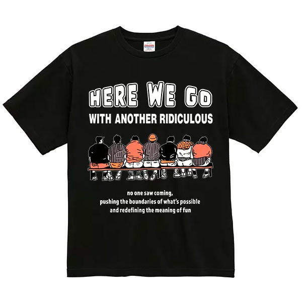 United Athle 4.7oz レギュラーフィットTシャツのデザイン合成イメージ