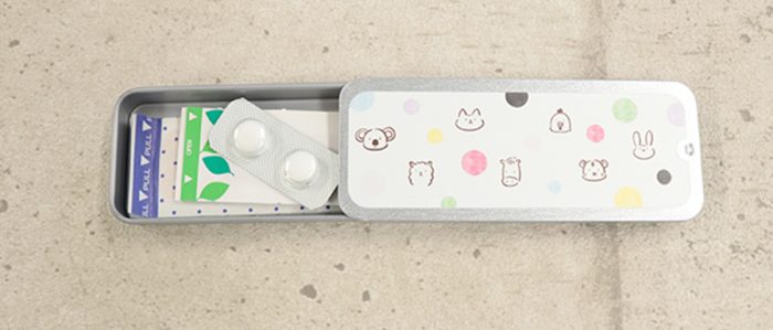 スライドケース１ピルケースとして活用