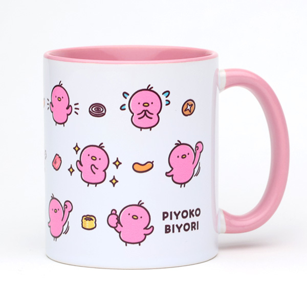 2トーンマグカップ(ピンク)