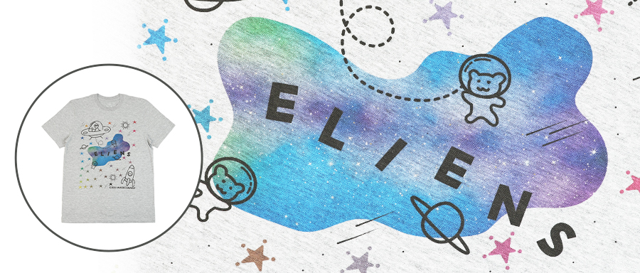 インクジェットプリントの仕組みイメージ