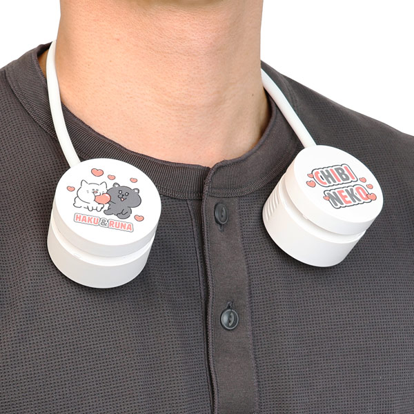 折りたたみネックUSBファン