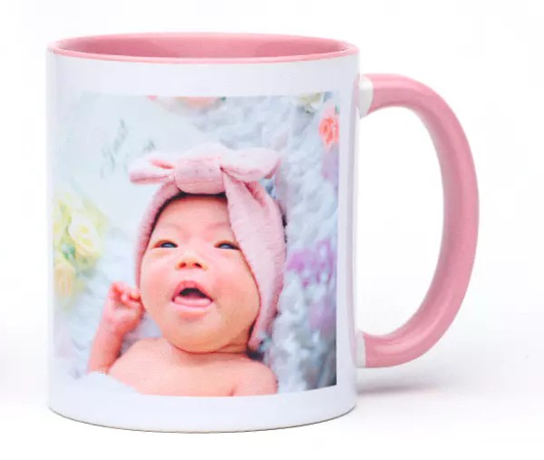 2トーンマグカップ(ピンク)