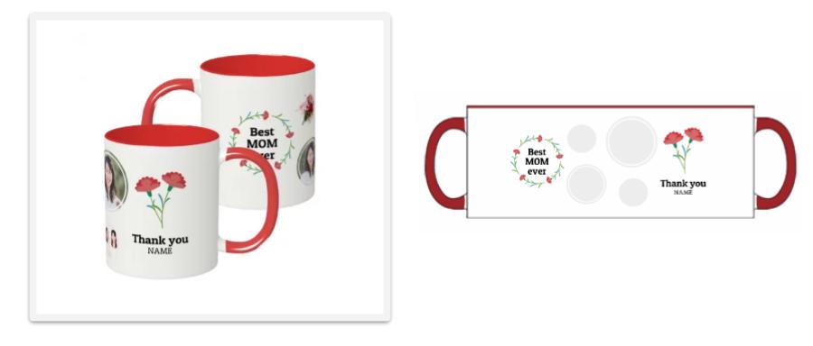 母の日プレゼントマグカップ