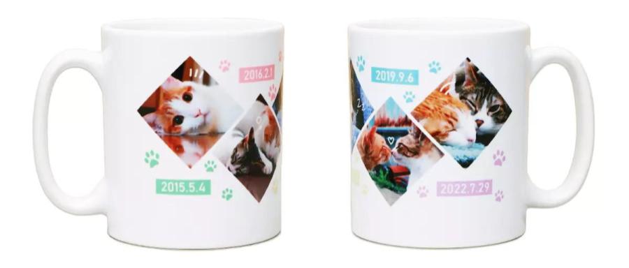 オリジナルマグカップの印刷範囲