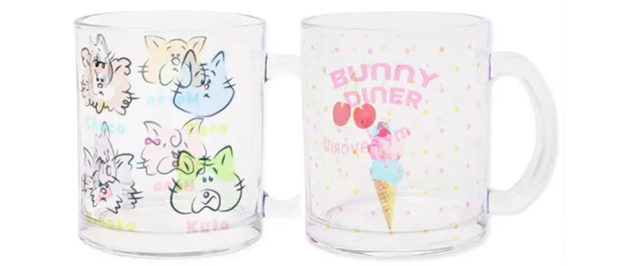 クリアガラスマグカップ