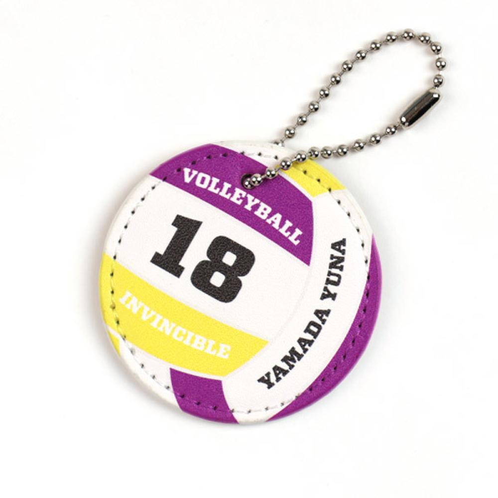 円形アクリルキーホルダー 制作例