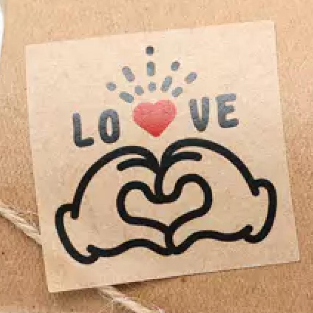 紙素材ステッカー