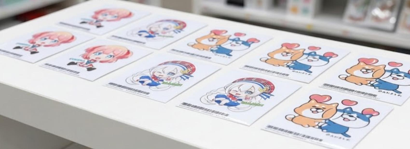 販売用オリジナルステッカー