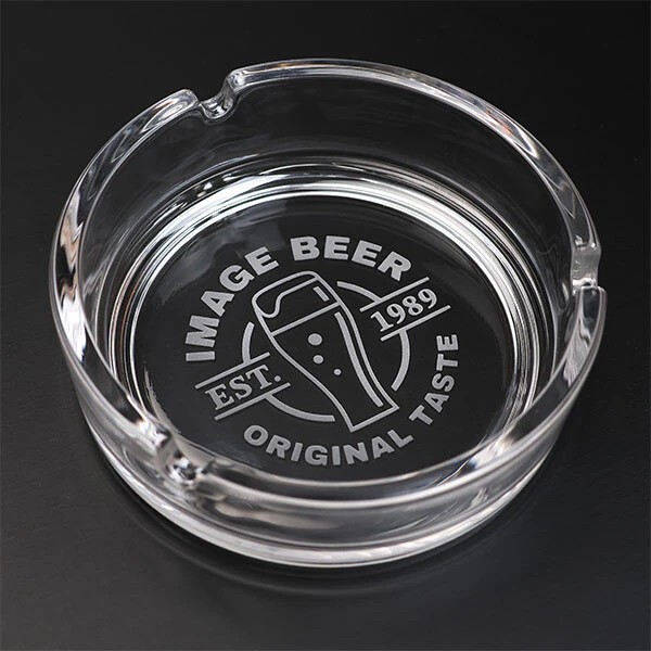 1個から作成可能な高級名入れ灰皿