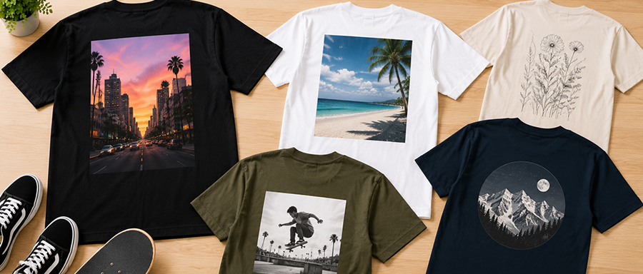 Tシャツのバックプリント完全ガイド