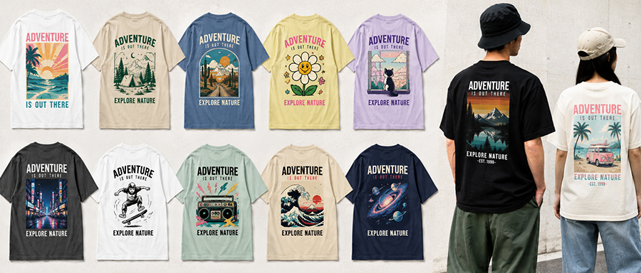 Tシャツのバックプリント完全ガイド