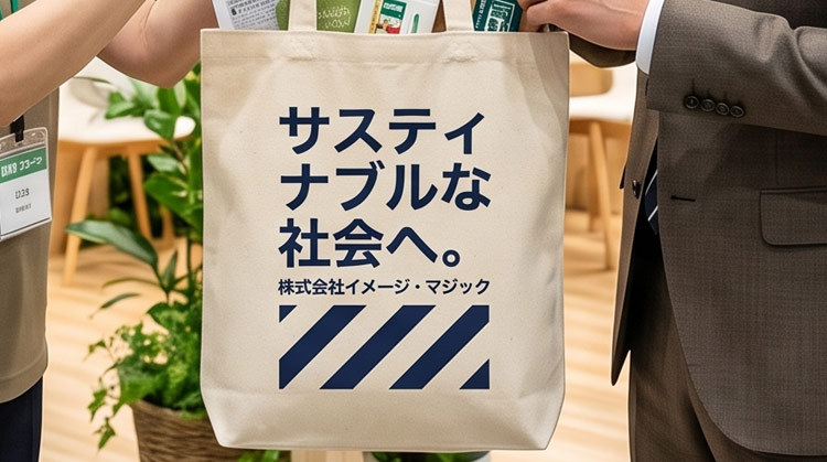 資料を配布する写真