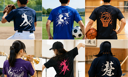 部活別Tシャツデザイン10選
