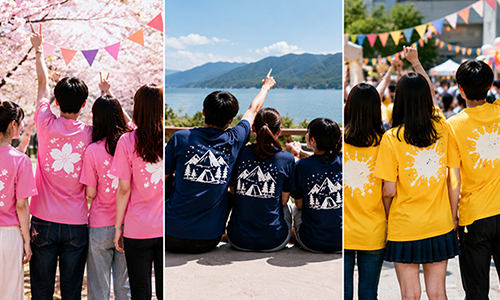 大学サークル等イベント別Tシャツ