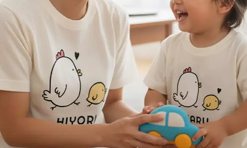 親子おそろいTシャツの作り方！