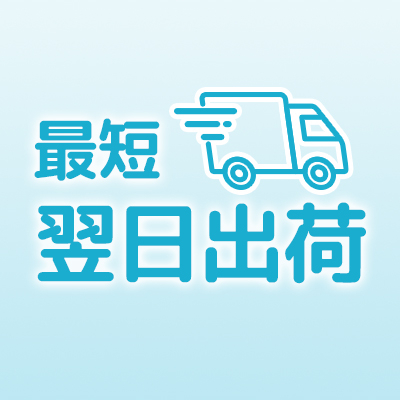 最短翌日出荷