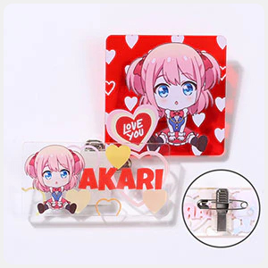 アクリルバッジ