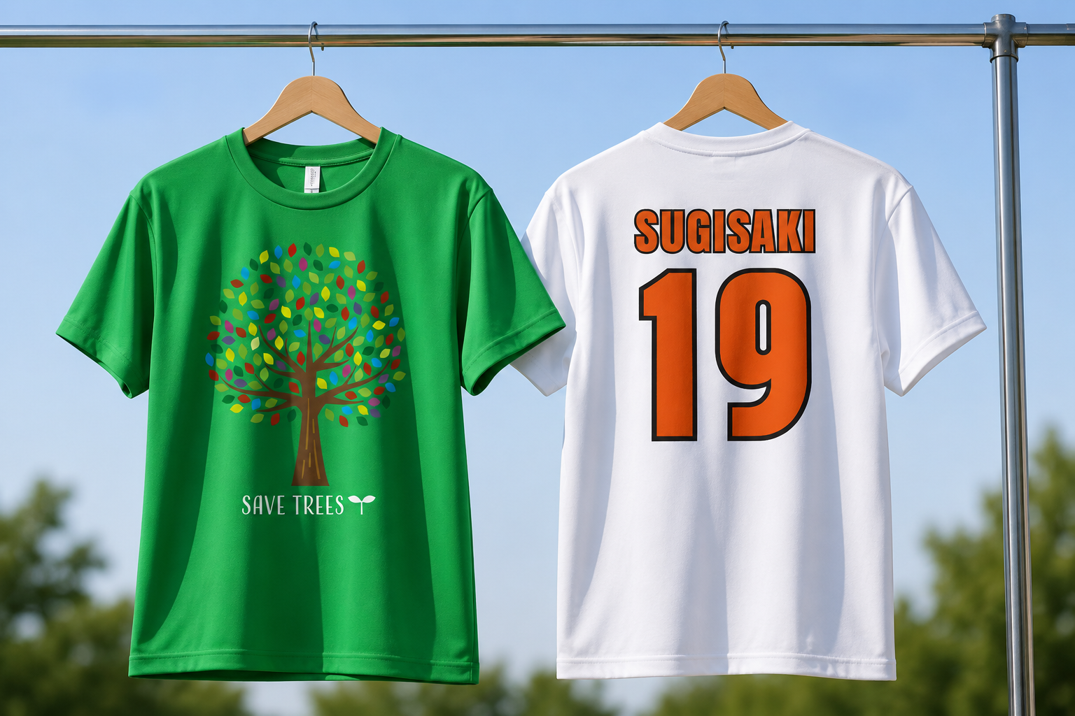 汗をかくなら、ドライTシャツ