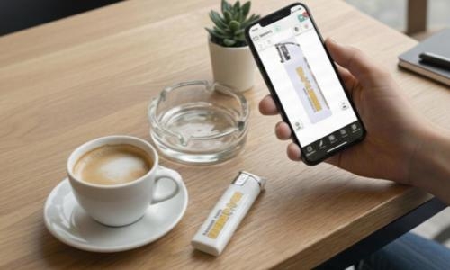 スマホで簡単！名入れライターの作り方