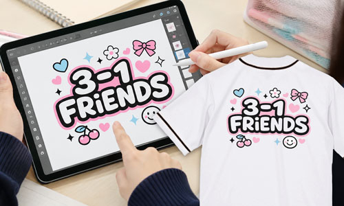 自分たちでデザインして、お得にクラスTシャツを作ろう