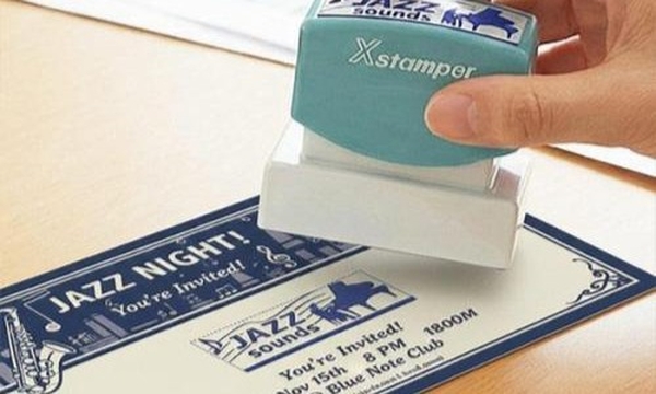 オリジナル角型スタンプ