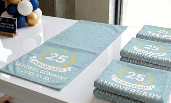 卒業・記念品・周年タオル