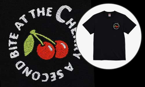 簡易ロゴ刺繍ができるオリジナルTシャツ