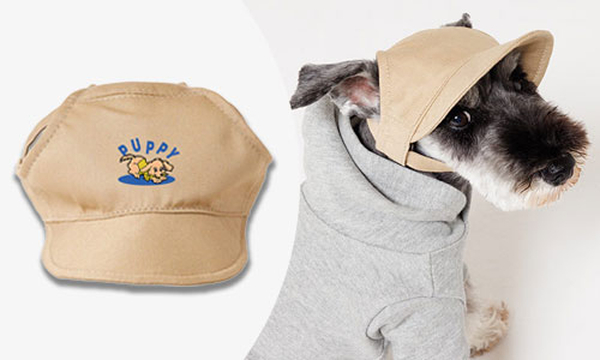 オリジナル犬用キャップ