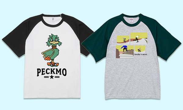 ラグランスリーブTシャツ
