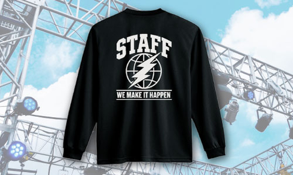 スタッフ用オリジナル長袖Tシャツ