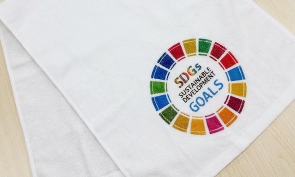 ワンポイントタオル