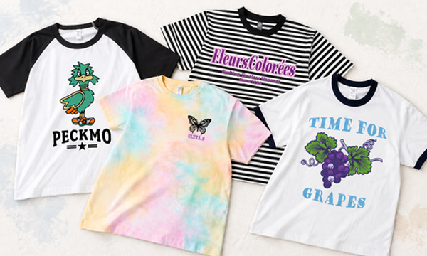 オリジナル柄物Tシャツ