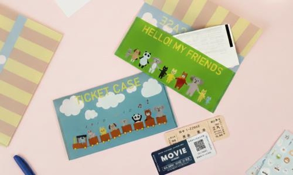 オリジナルチケットケース