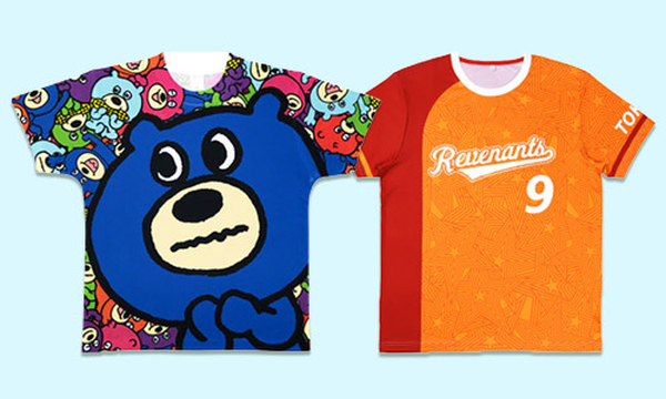オリジナル全面プリントTシャツ