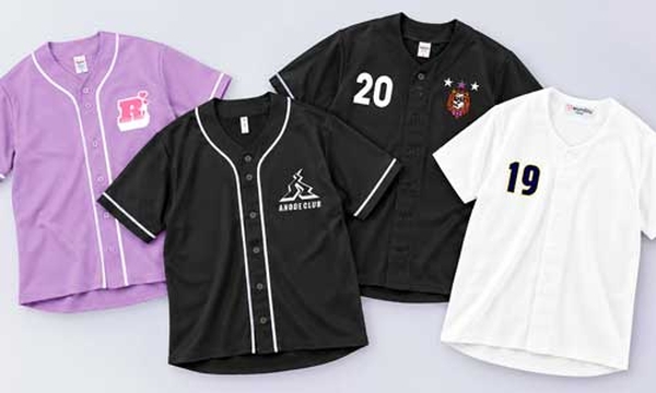 オリジナルベースボールシャツ・ベースボールTシャツ