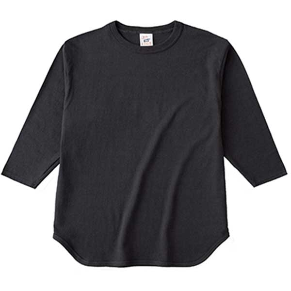 Cross Stitch 6.2oz オープンエンド ベースボール 七分袖Tシャツ