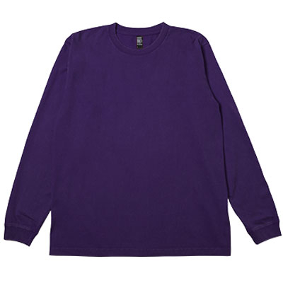 D-FACTORY 6.6oz ヴィンテージ長袖Tシャツ（1.6インチリブ）